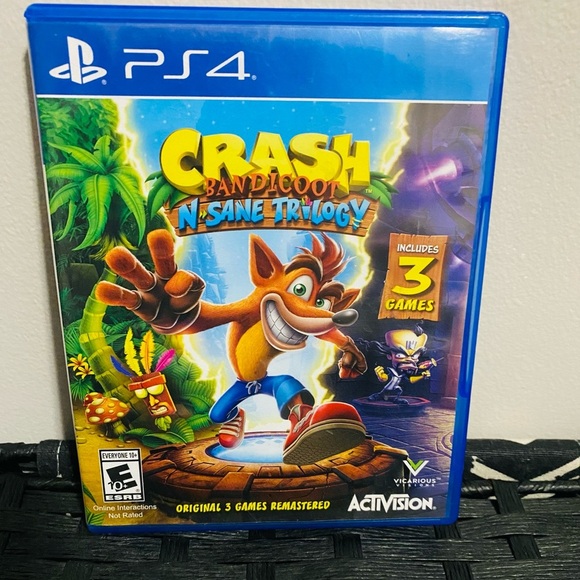 Crash Bandicoot: N. Sane Trilogy (PlayStation 4, 2017) - Picture 1 of 4